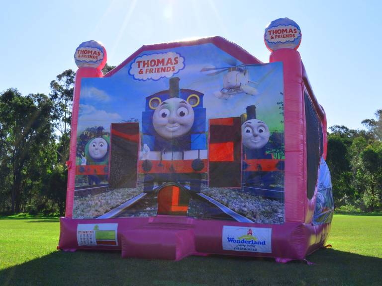 thomas the tank engine jumping castle